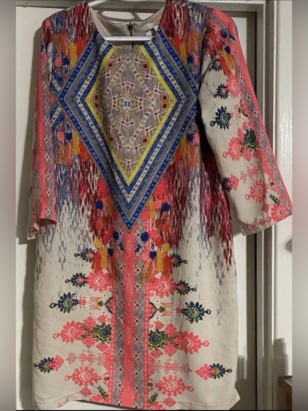 GB Dress Women’s / Juniors Size Large Sheath Lined Short Colorful